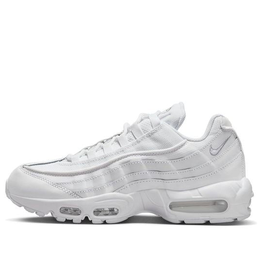 NEW Men's Sz 14 Nike Air Max 95 Essential Sneaker Triple White CT1268-100