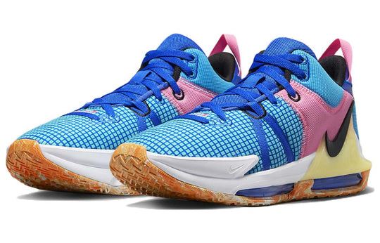 NEW Men's Sz 11 Nike LeBron Witness 7 Hyper Basketball Royal Pink DM1123-400 NL