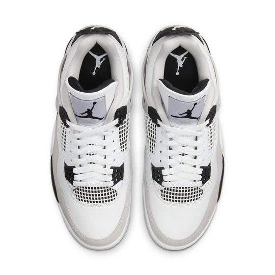 B-GRADE Men's Sz 15 Nike Air Jordan 4 Retro Mid Military Black Panda DH6927-111