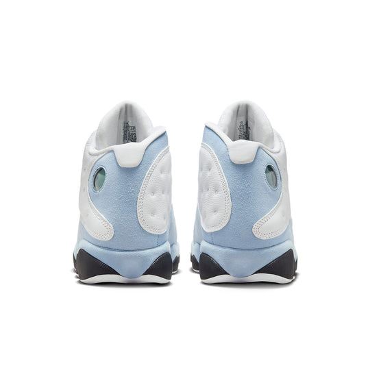 NEW Men's Sz 9-11 Nike Air Jordan 13 Retro Sneakers White Blue 414571-170 NL