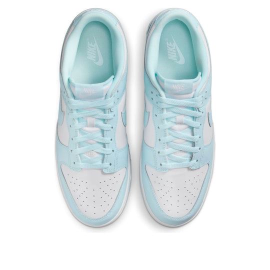 NEW Men's Sz 15 Nike Dunk Low Classic Sneaker Glacier Blue White DV0833-104 NL