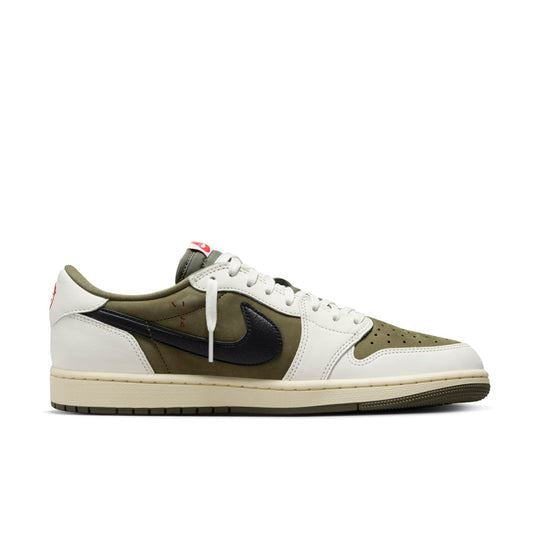 NEW Men's Sz 8-15 Nike Air Jordan 1 Retro Low OG x Travis Scott Olive DM7866-200