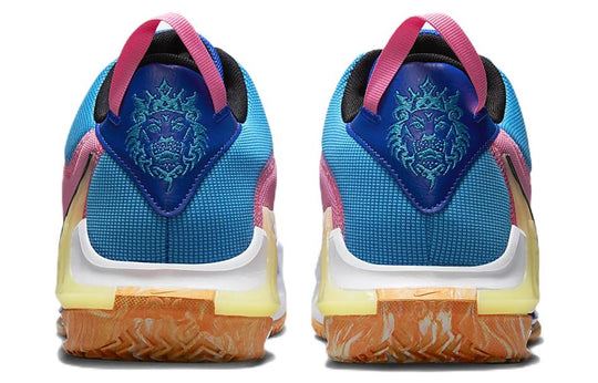 NEW Men's Sz 12-14 Nike LeBron Witness 7 Hyper Basketball Royal Pink DM1123-400