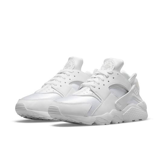 NEW Men's Sz 10-12 Nike Air Huarache Casual Sneaker Triple White DD1068-102 NL
