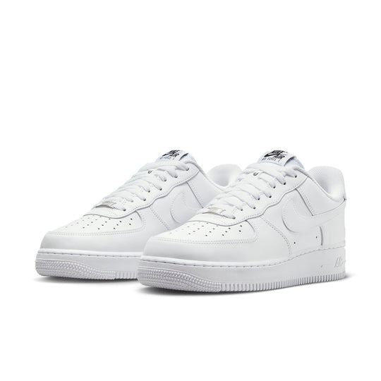 NEW Men's Sz 15 Nike Air Force 1 Low FlyEase Casual Triple White FD1146-100 NL