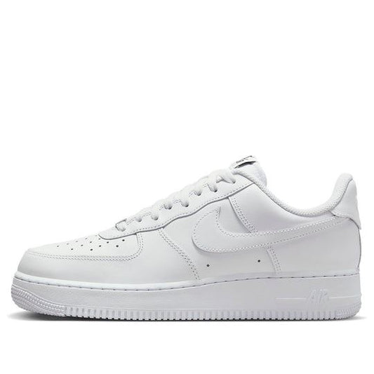NEW Men's Sz 15 Nike Air Force 1 Low FlyEase Casual Triple White FD1146-100 NL