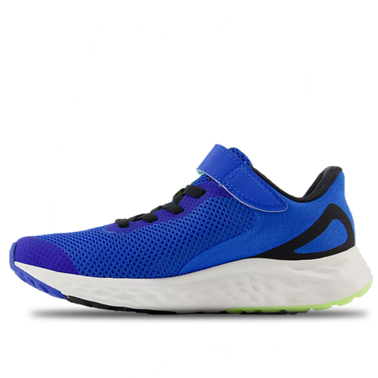 NEW Kids Sz 13 New Balance Fresh Foam Arishi v4 Bungee Lace Blue PAARIPB4