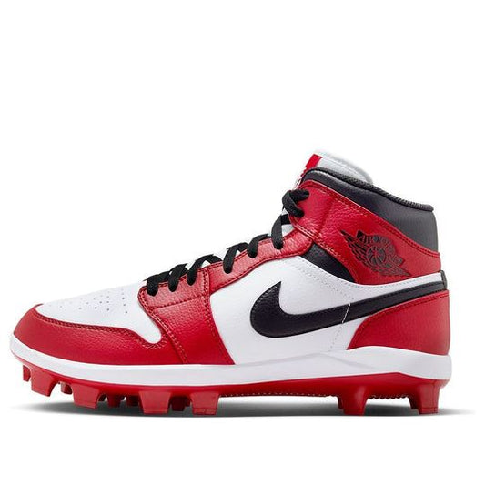 NEW Men's Sz 12.5 Nike Air Jordan 1 Retro MCS Chicago Cleats Red AV5354-611
