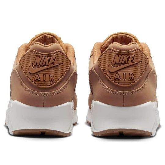 NEW Men's Sz 10.5 Nike Air Max 90 PRM Sneaker Flax Brown Sail HJ3153-200 RNB