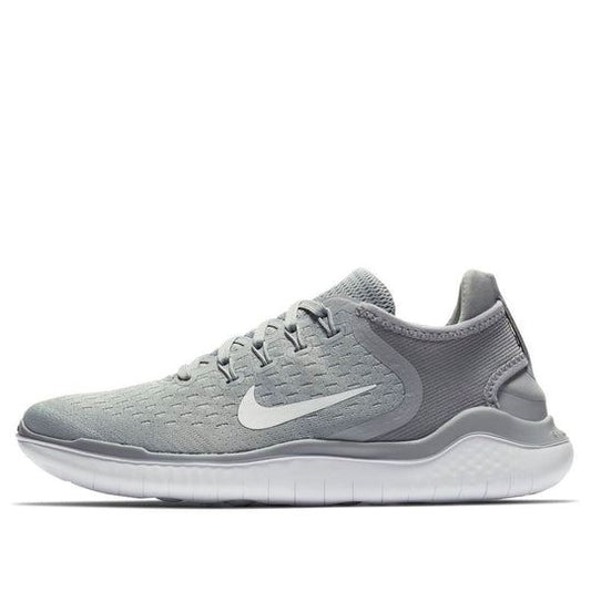 NEW Women's Sz 7-8 Nike Free RN 2018 Running Shoes Wolf Grey 942837-003