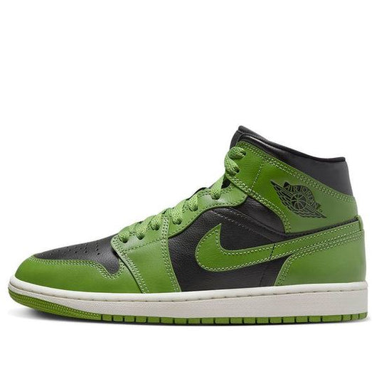 NEW Women's Sz 7.5 Nike Air Jordan 1 Mid Sneaker Altitude Green BQ6472-031