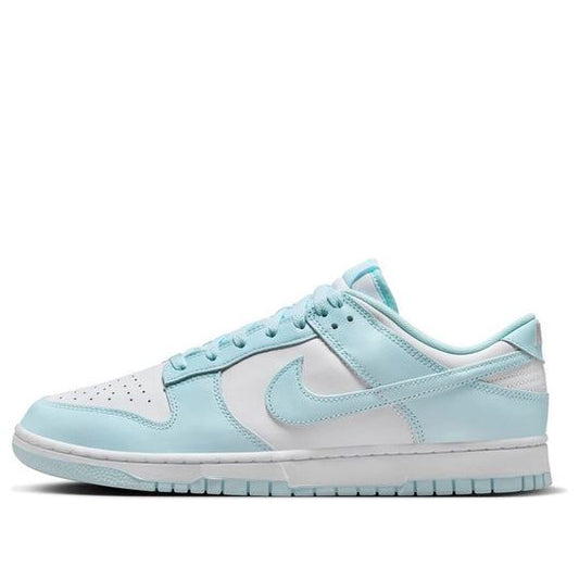 NEW Men's Sz 15 Nike Dunk Low Classic Sneaker Glacier Blue White DV0833-104 NL
