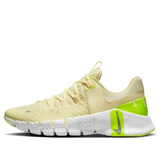 NEW Women's Sz 7.5-9.5 Nike Free Metcon 5 Training Shoe Citron Tint DV3950-800