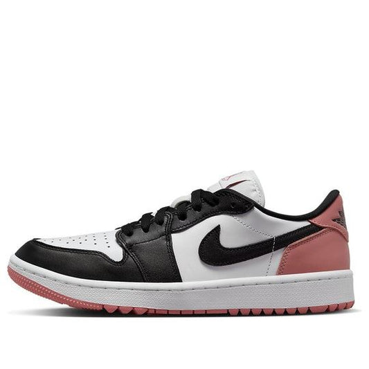 NEW Men's Sz 10-15 Nike Air Jordan 1 Golf Cleat Low Rust Pink DD9315-106 NL