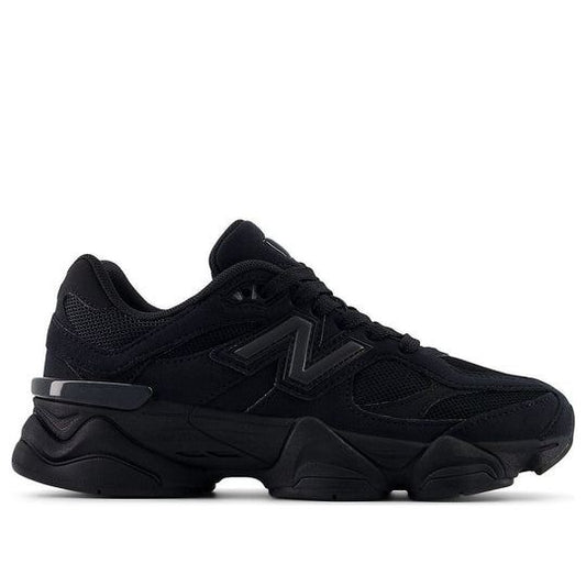 NEW Big Kids Sz 6 New Balance 9060 Casual Triple Black GC9060BB