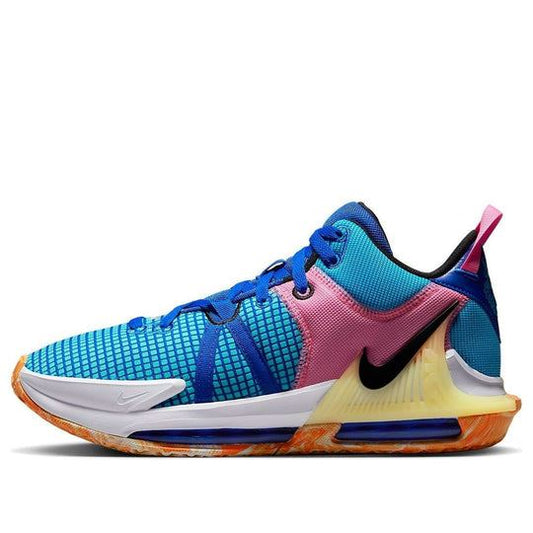 NEW Men's Sz 11 Nike LeBron Witness 7 Hyper Basketball Royal Pink DM1123-400 NL