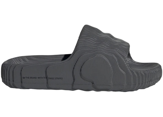 adidas Adilette 22 Slides Grey Five Core Black (GS)