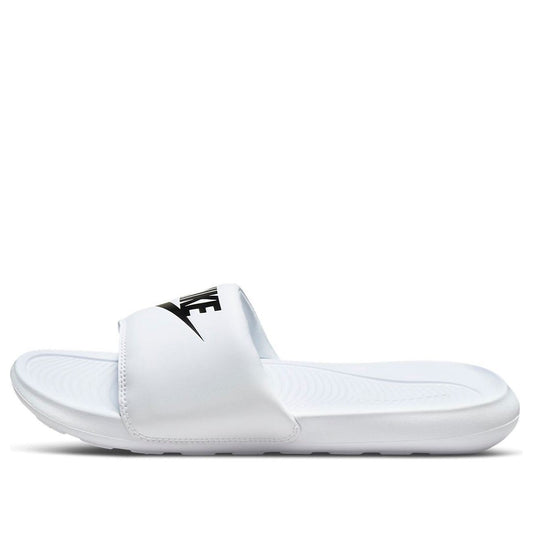 NEW Men's Sz 13 Nike Victori One Slide White Black CN9675-100 NL