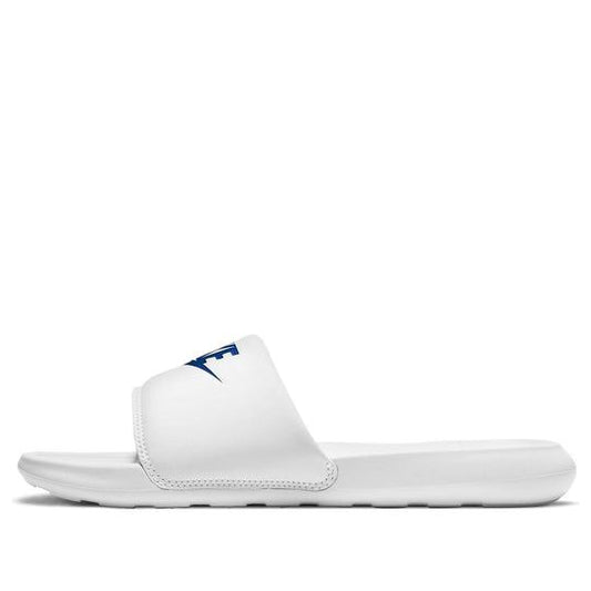 NEW Men's Sz 14 Nike Victori Slides Game Royal/Blue White CN9675-102