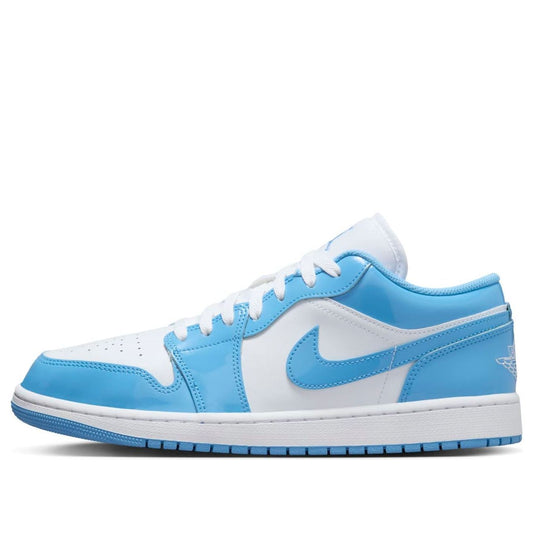 NEW Men's Sz 14 Nike Air Jordan 1 Low Sneaker White Legend Blue FZ2142-114 NL