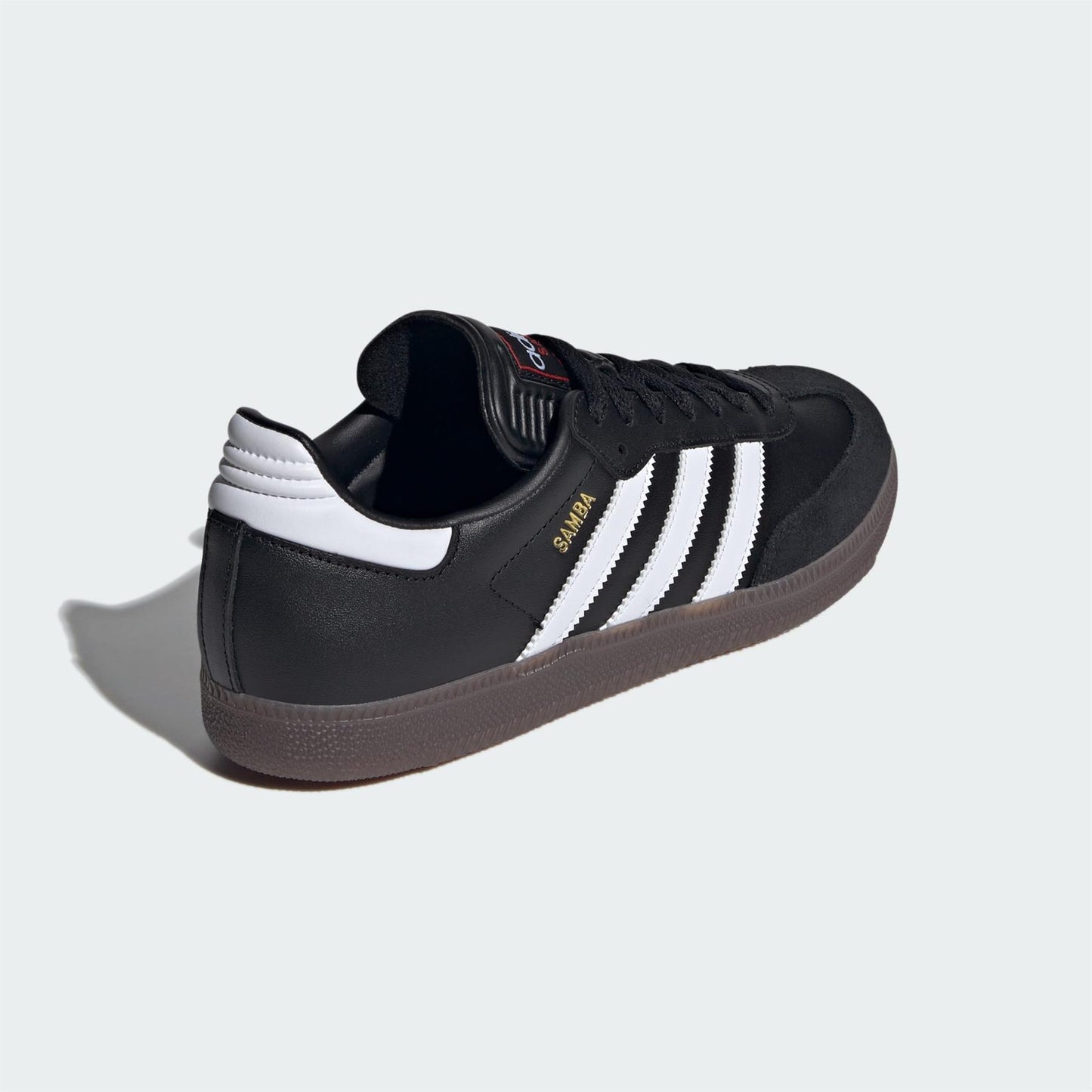 NEW Men's Sz 6.5-13 adidas Samba Indoor Soccer Shoes Black White Gum IH6000