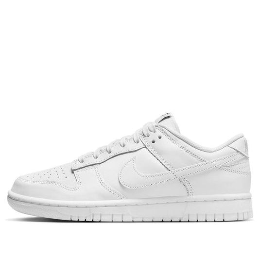 NEW Women's Sz 7 Nike Dunk Low Shoes Triple White DD1503-109