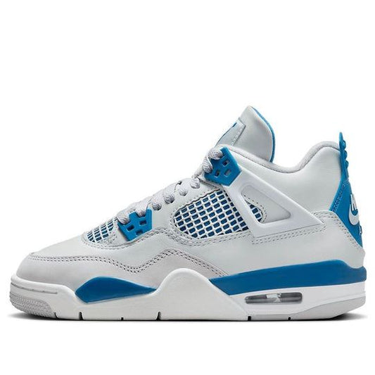 NEW Youth/WMNS Sz 5Y-6.5Y/6.5W-8W Nike Air Jordan 4 Retro Casual Blue HF4281-141