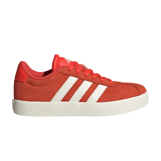 Adidas VL Court 3.0 K Red Lace Up