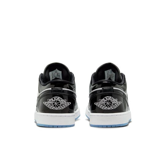 NEW Men's Sz 12 Nike Air Jordan 1 Low SE Concord Sneaker Balck White DV1309-100