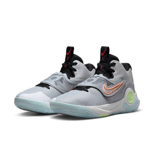 NEW Men's Sz 12-13 Nike KD Trey 5 X Basketball Wolf Grey Barely Volt DD9538-009