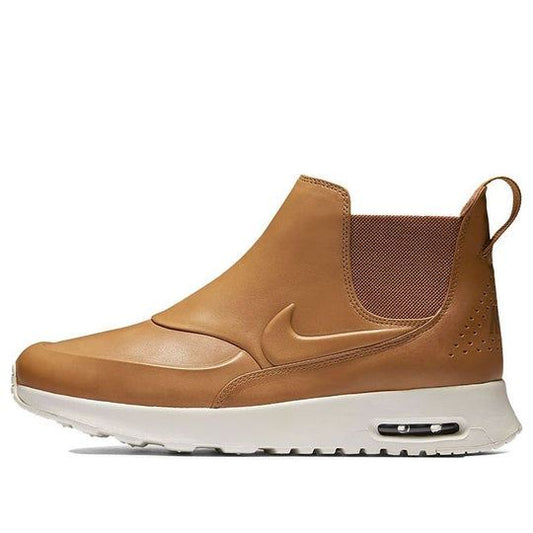 NEW Women's Sz 7-9.5 Nike Air Max Thea Mid Leather Ale Brown Shoes 859550-200