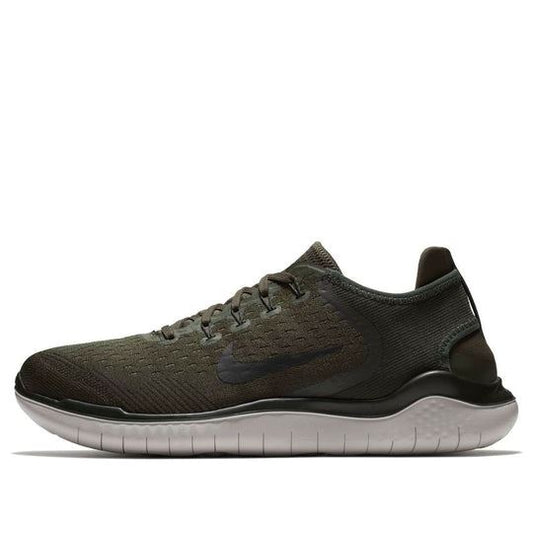 NEW Men's Sz 7.5-11 Nike Free RN 2018 Running Sneaker Cargo Khaki 942836-300 NL