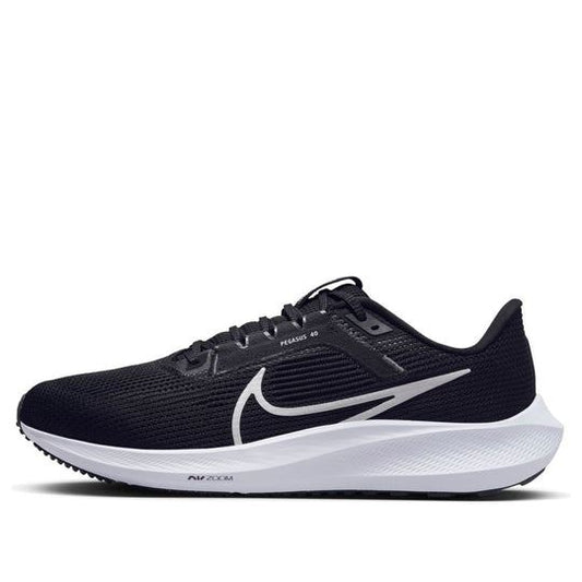 NEW Men's Sz 8 Nike Air Zoom Pegasus 40 Running Black White DV3853-001 NL