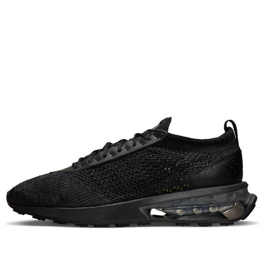 NEW Men's Sz 6-6.5 Nike Air Max Flyknit Racer Running Triple Black FD2764-001