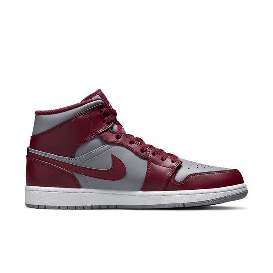 NEW Men's Sz 8.5-11.5  Nike Air Jordan 1 Mid Casual Cherrywood Red DQ8426-615