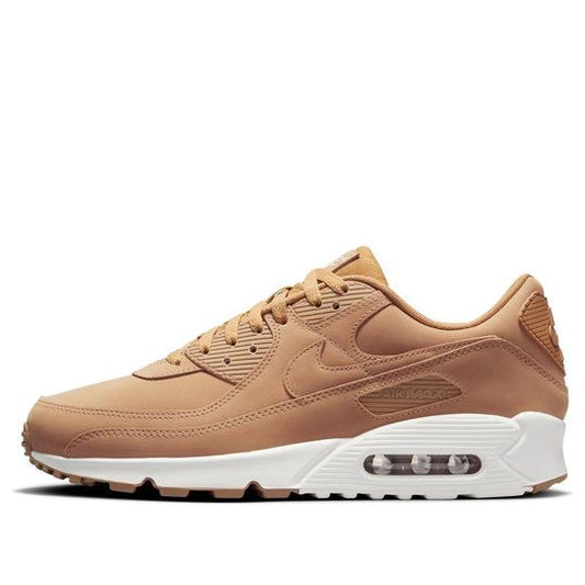 NEW Men's Sz 10.5 Nike Air Max 90 PRM Sneaker Flax Brown Sail HJ3153-200 RNB