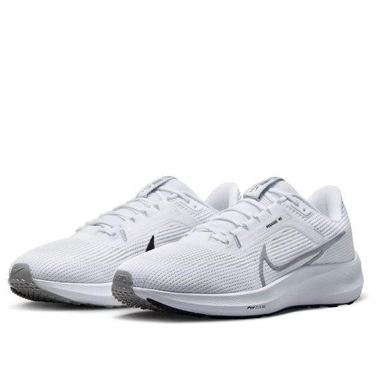 NEW Men's Sz 12-13 Nike Air Zoom Pegasus 40 Running White Grey DV3853-102 FB