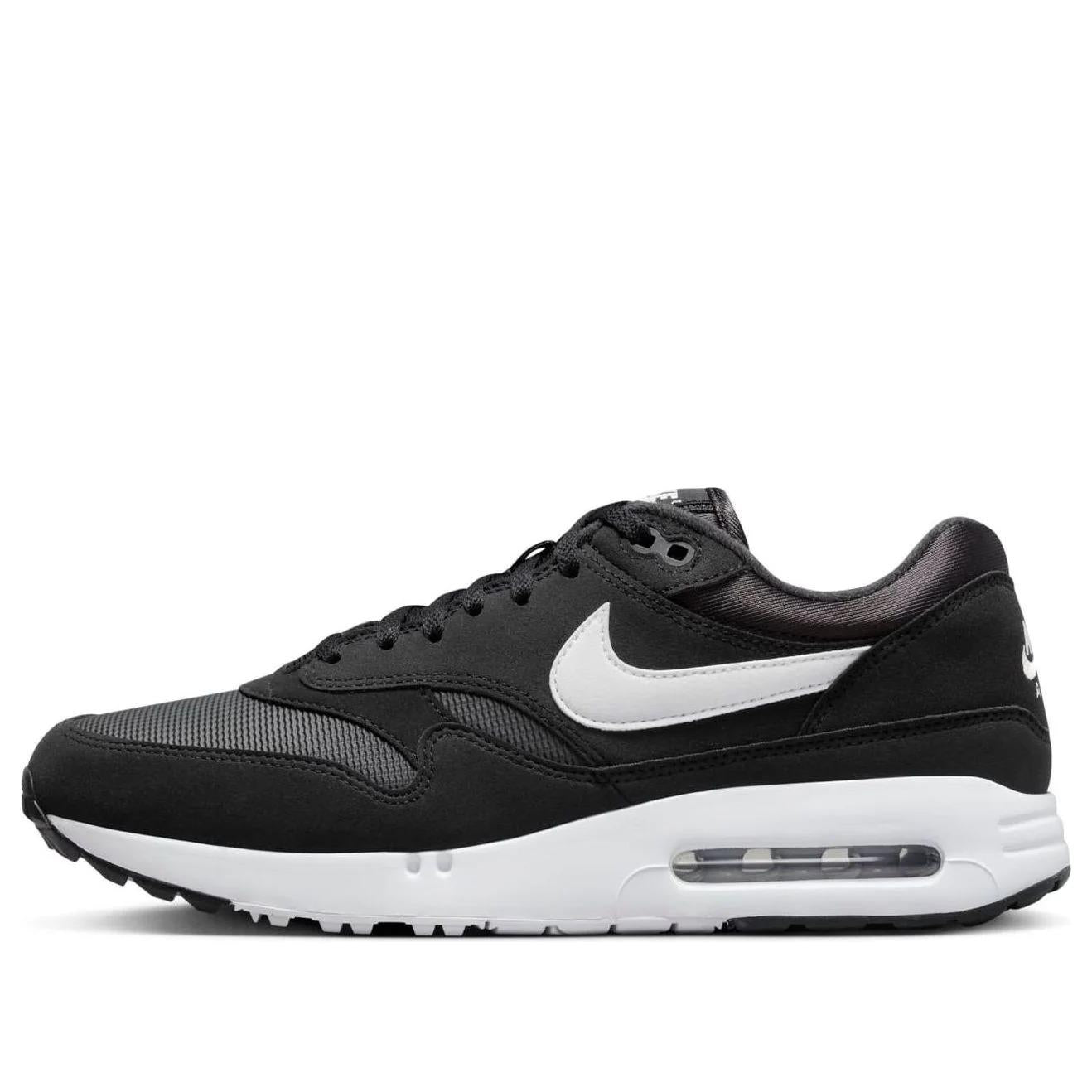 NEW Men's Sz 10.5 Nike Air Max 1 '86 OG Golf Shoes Black White DV1403-010 LRB