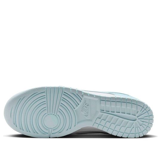NEW Men's Sz 15 Nike Dunk Low Classic Sneaker Glacier Blue White DV0833-104 NL