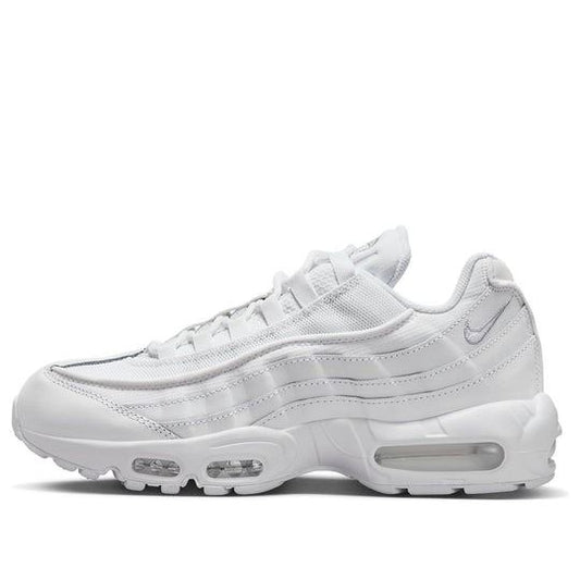 NEW Men's Sz 14 Nike Air Max 95 Essential Sneaker Triple White CT1268-100