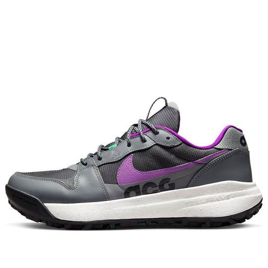 NEW Men's Sz 8-10 Nike ACG Lowcate Trail Hiking Shoes Gray Purple DX2256-002 NL
